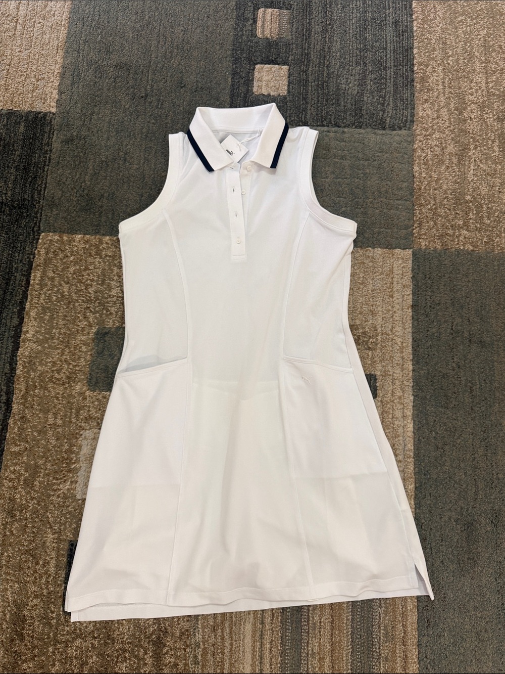 Women’s Puma Sleeveless Polo Golf Dress with Shorts